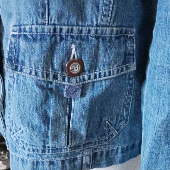 Sigrid Olsen Light Blue Denim Jacket - Picture 9 of 14
